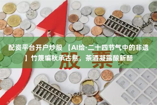 配资平台开户炒股 【AI绘·二十四节气中的非遗】竹篾编秋承古意，茶酒凝露酿新醅