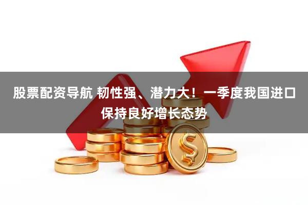 股票配资导航 韧性强、潜力大！一季度我国进口保持良好增长态势